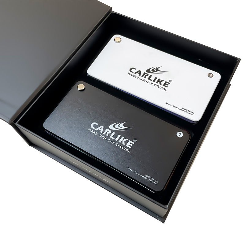 CARLIKE Car Wrap Vinyl 3000P & 3000 Series Colores Sample Swatch - CARLIKE WRAP