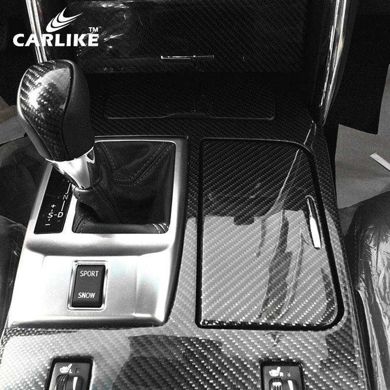 CARLIKE CL-6DCF-01 6D Carbon Fiber Black Super Gloss Vinyl - CARLIKE WRAP