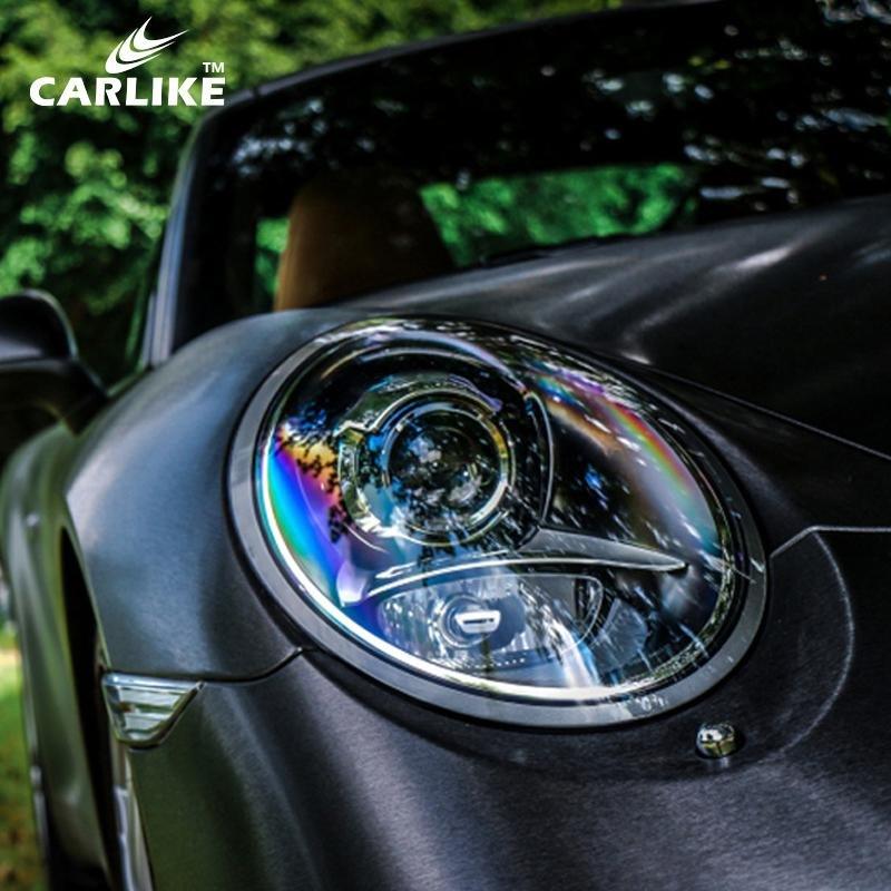 CARLIKE CL-AB-06 Aluminum Brushed Black Vinyl - CARLIKE WRAP