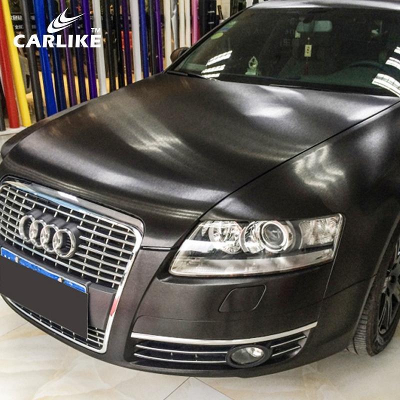 Proveedor de automóviles con envoltura de vinilo negro cepillado de  aluminio – CARLIKE WRAP