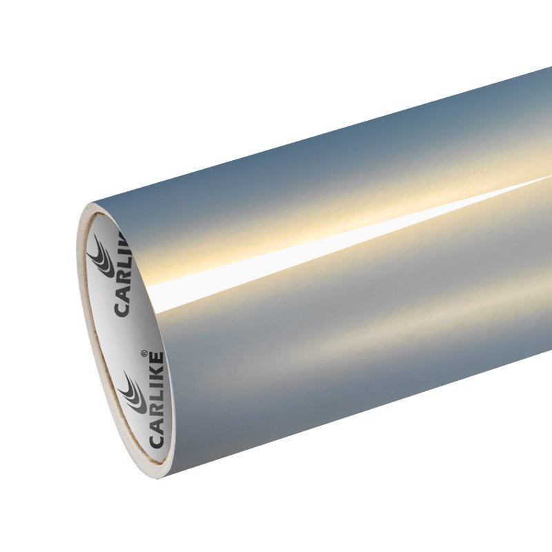 CARLIKE CL-AM-05 Ambilight Metallic Satin Blue Gold Vinyl - CARLIKE WRAP