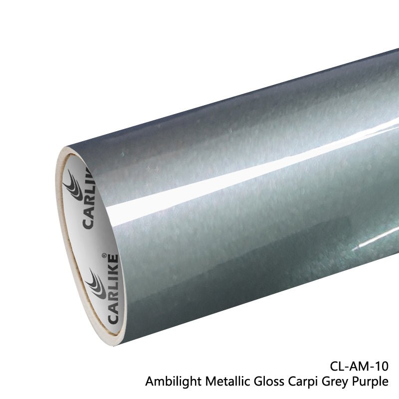 CARLIKE CL-AM-10 Ambilight Metallic Gloss Carpi Grey Purple Vinyl - CARLIKE WRAP