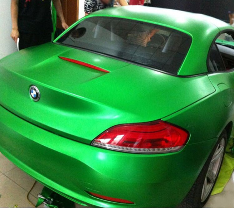 CARLIKE CL-CM-02 Chrome Matte Green Vinyl - CARLIKE WRAP