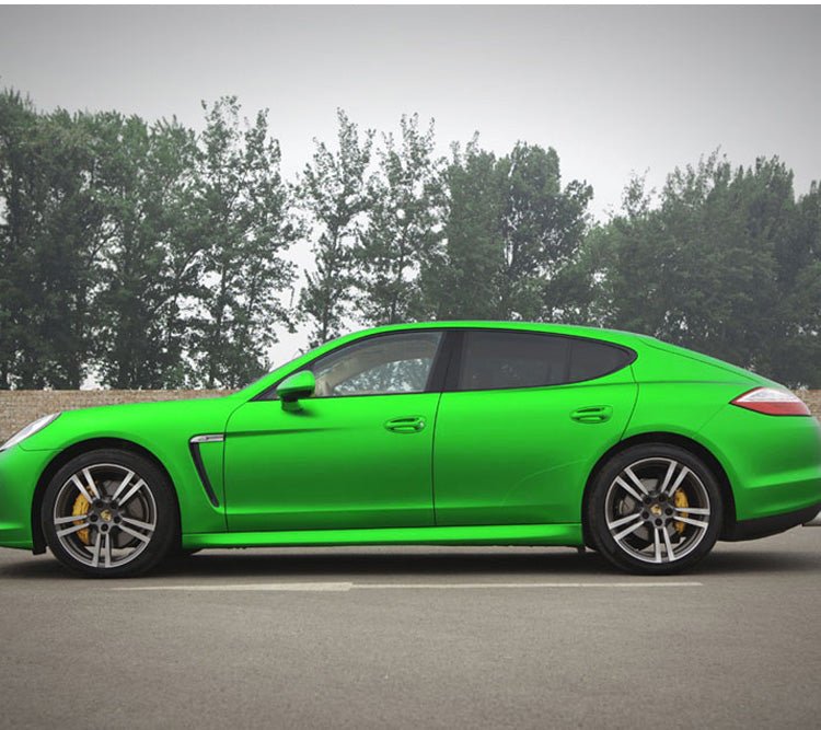 CARLIKE CL-CM-02 Chrome Matte Green Vinyl - CARLIKE WRAP