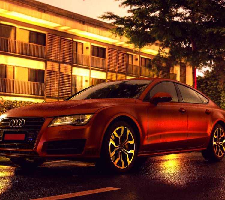 CARLIKE CL-CM-06 Chrome Matte Red Vinyl - CARLIKE WRAP