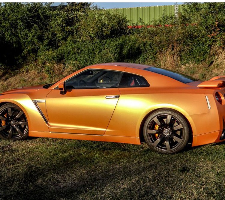 CARLIKE CL-CM-08 Chrome Matte Orange Vinyl - CARLIKE WRAP