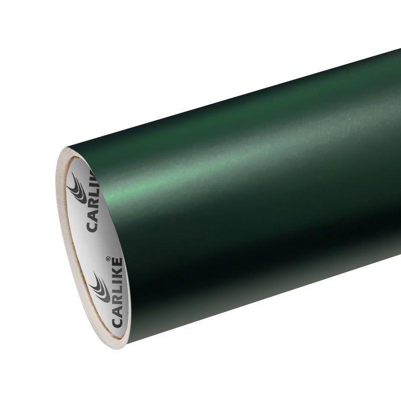 CARLIKE CL-CO-03P Super Chrome Oxide Ghost Venom Green Vinyl PET Liner - CARLIKE WRAP