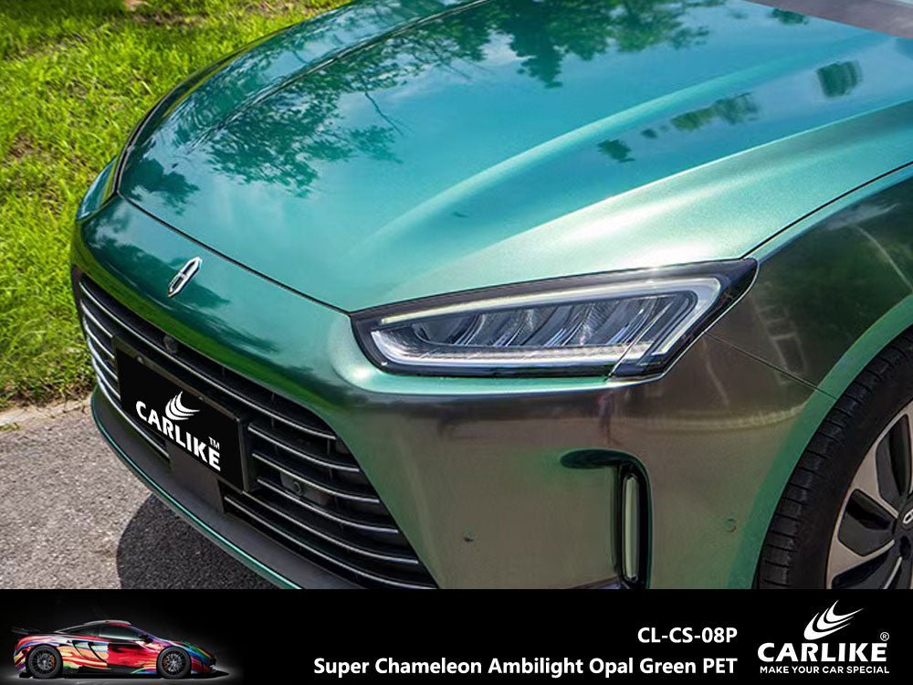 CARLIKE CL-CS-08P Super Chameleon Ambilight Opal Green Vinyl PET Liner - CARLIKE WRAP