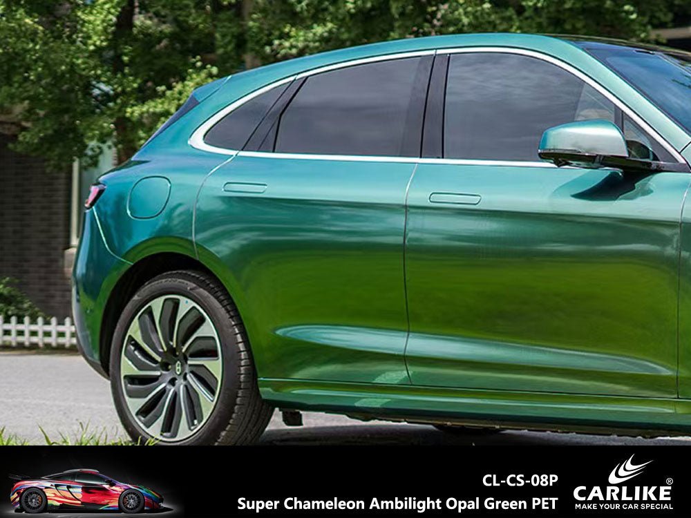 CARLIKE CL-CS-08P Super Chameleon Ambilight Opal Green Vinyl PET Liner - CARLIKE WRAP