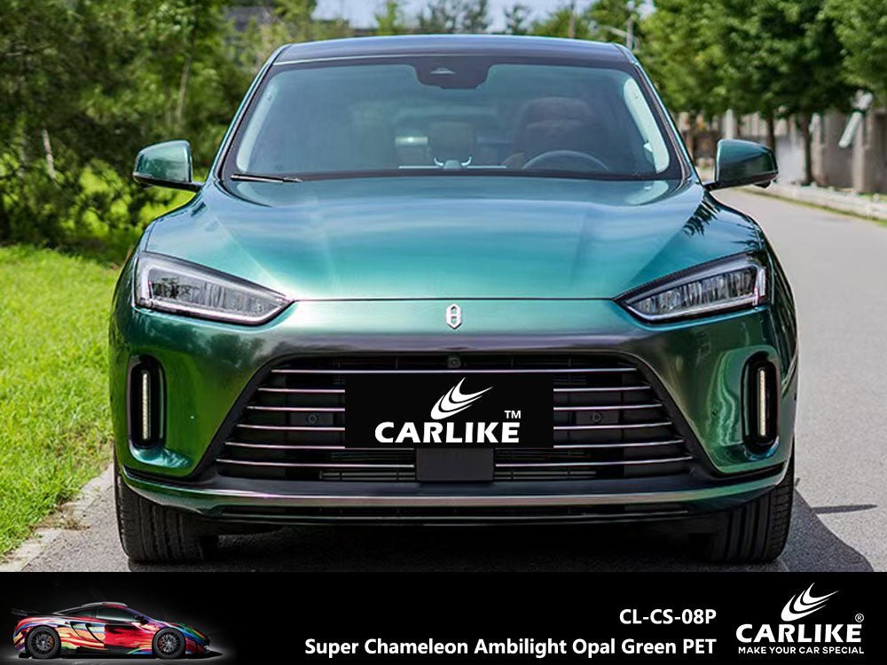 CARLIKE CL-CS-08P Super Chameleon Ambilight Opal Green Vinyl PET Liner - CARLIKE WRAP