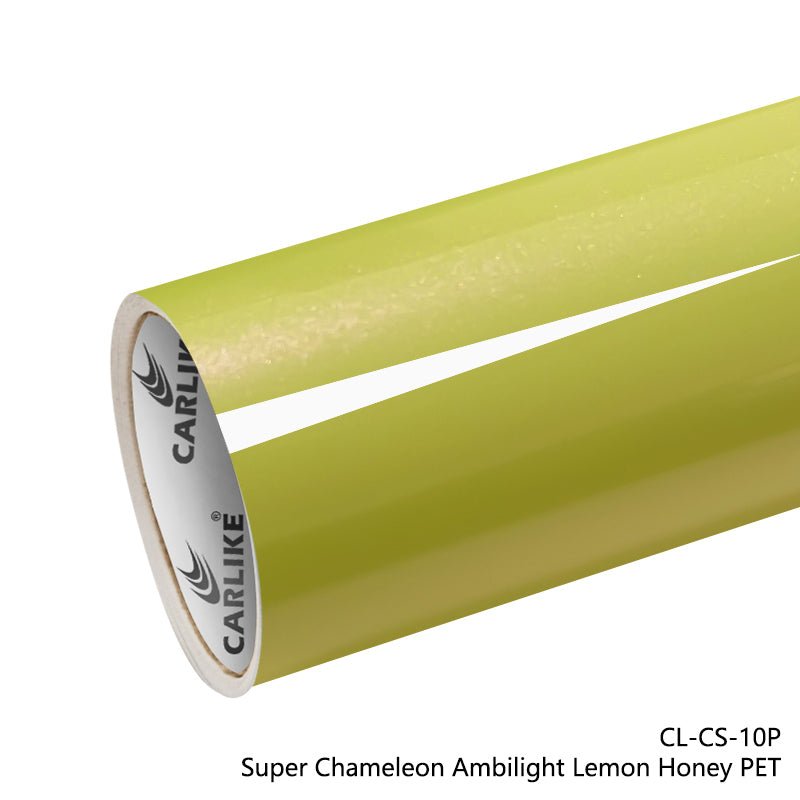 CARLIKE CL-CS-10P Super Chameleon Ambilight Lemon Honey Vinyl PET Liner - CARLIKE WRAP