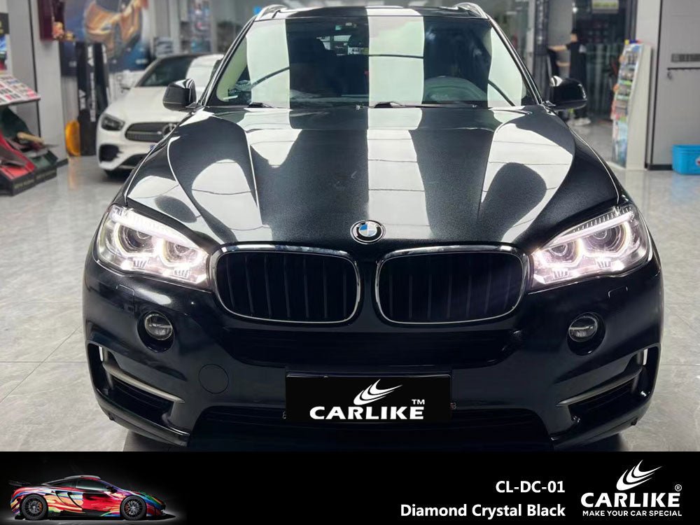 CARLIKE CL-DC-01 Diamond Crystal Black Vinyl - CARLIKE WRAP