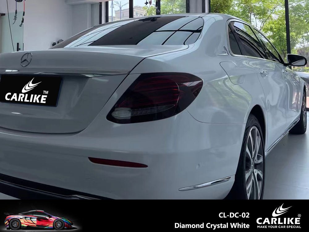 CARLIKE CL-DC-02 Diamond Crystal White Vinyl - CARLIKE WRAP