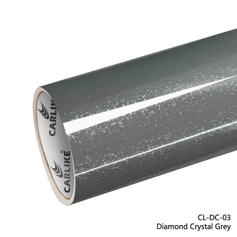 CARLIKE CL-DC-03 Diamond Crystal Grey Vinyl - CARLIKE WRAP