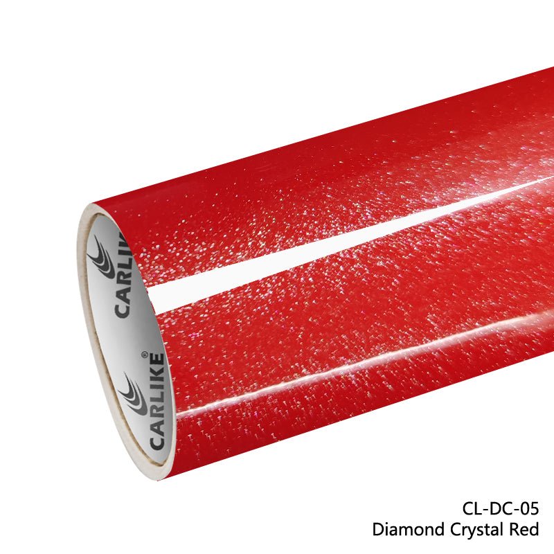 CARLIKE CL-DC-05 Diamond Crystal Red Vinyl - CARLIKE WRAP