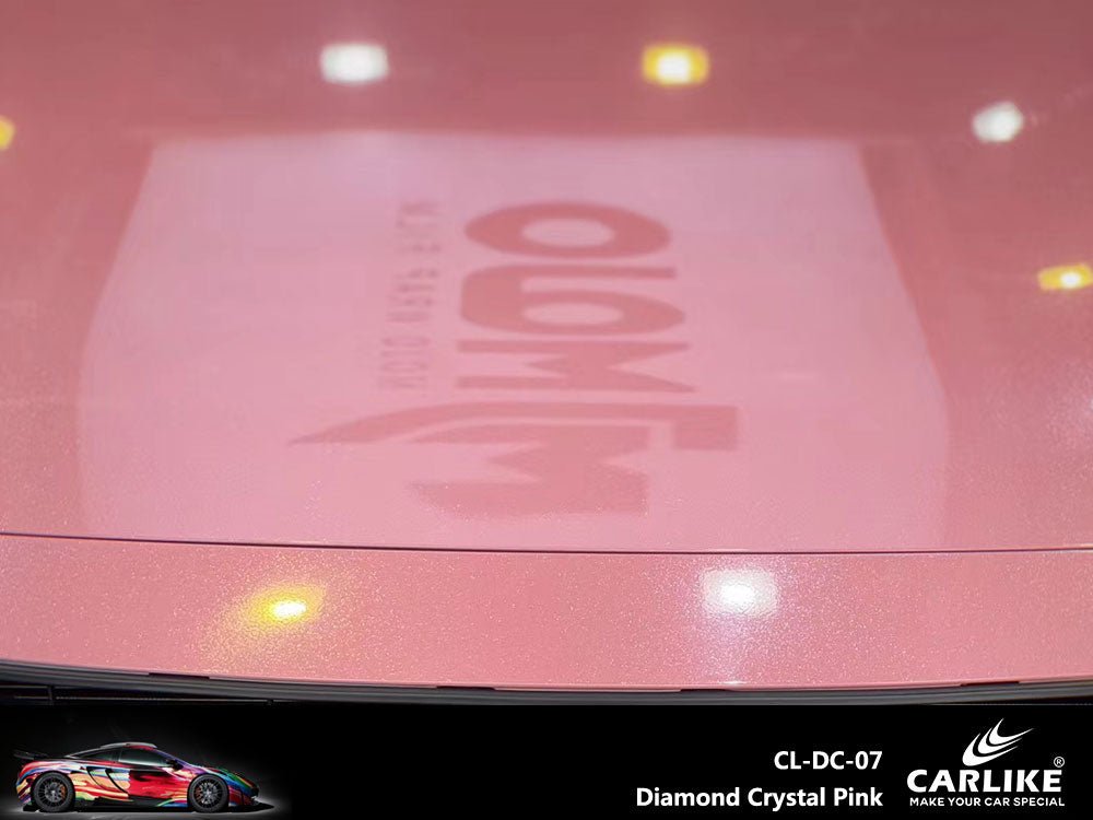 CARLIKE CL-DC-07 Diamond Crystal Pink Vinyl - CARLIKE WRAP