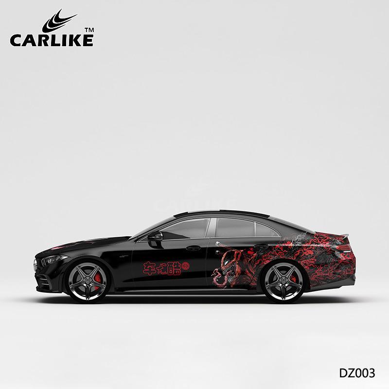 CARLIKE CL-DZ003 Pattern Venom High-precision Printing Customized Car Vinyl Wrap - CARLIKE WRAP