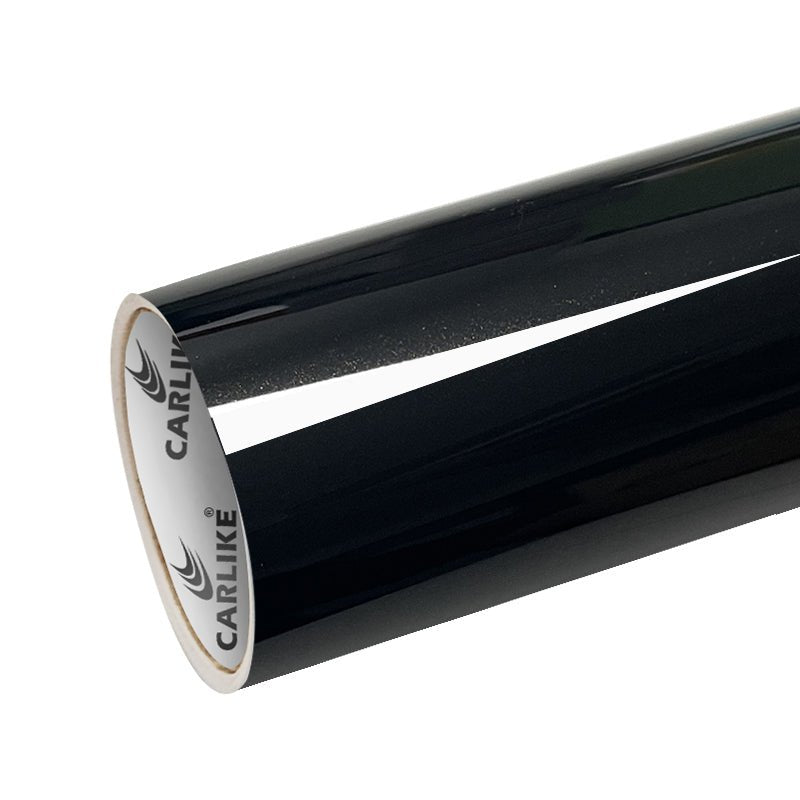 CARLIKE CL-EG-01P Electro Metallic Gloss Black Gold Vinyl (PET Air Release Paper) - CARLIKE WRAP