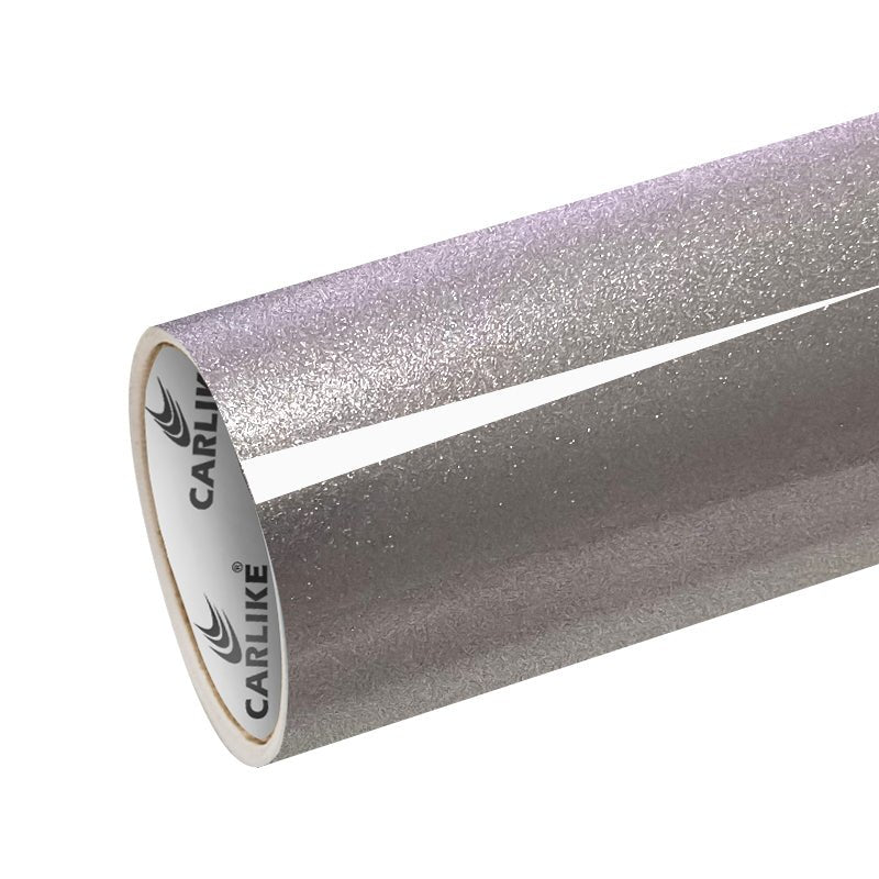 CARLIKE CL-EG-02 Electro Metallic Gloss Grey Vinyl - CARLIKE WRAP