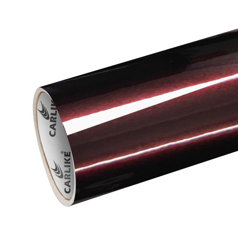 Electro Metallic Gloss Black Rose Vinyl For Car Wrapping – CARLIKE