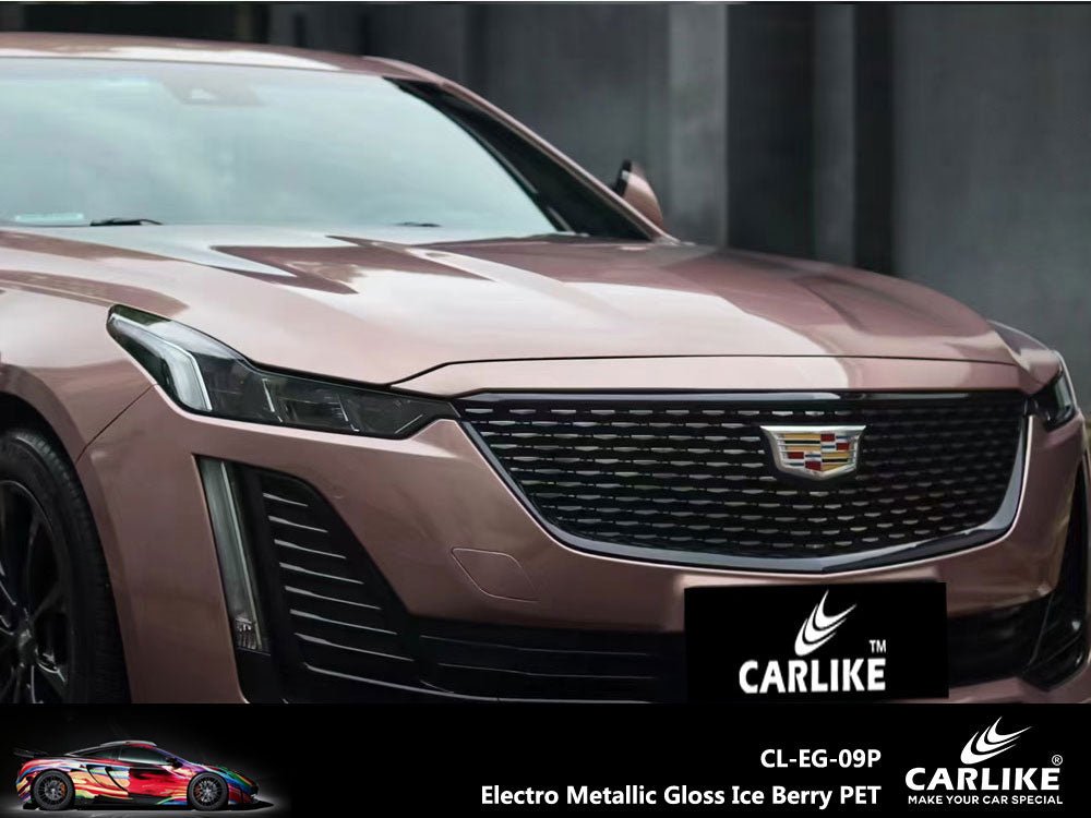 CARLIKE CL-EG-09 Electro Metallic Gloss Ice Berry Vinyl - CARLIKE WRAP