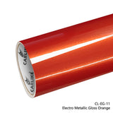 CARLIKE CL-EG-11 Electro Metallic Gloss Orange Vinyl - CARLIKE WRAP