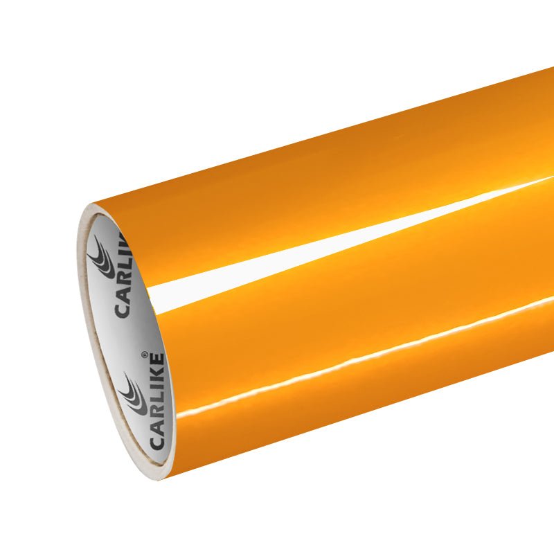CARLIKE CL-EG-16 Electro Metallic Gloss Maple Leaf Yellow Vinyl - CARLIKE WRAP
