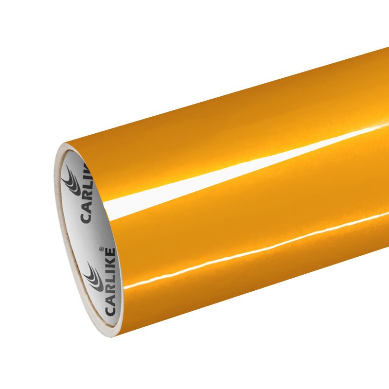 CARLIKE CL-EG-17 Electro Metallic Gloss Yellow Vinyl - CARLIKE WRAP