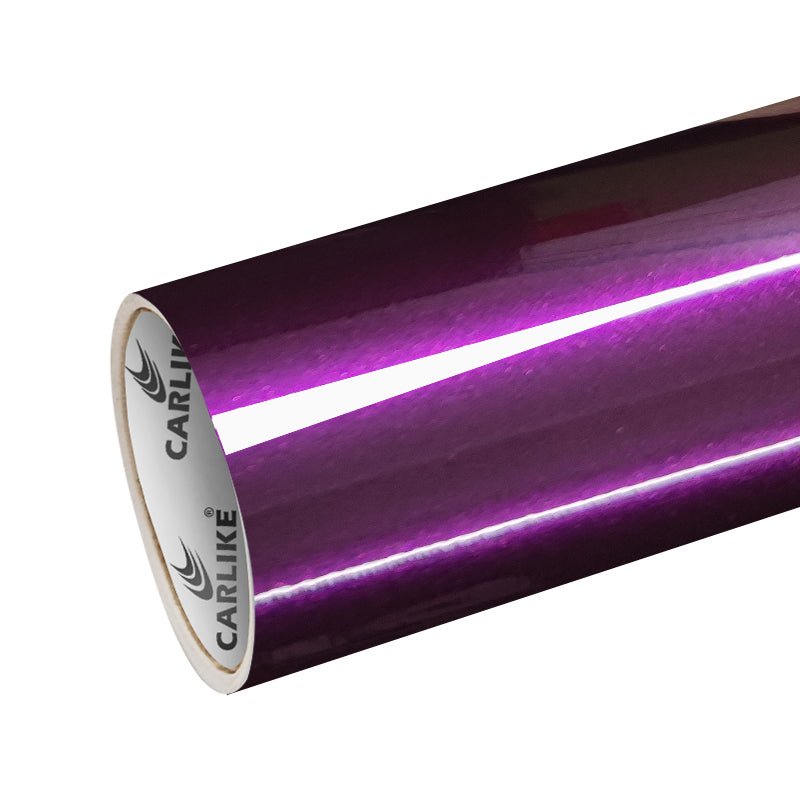 Laser Gloss Purple Vinyl Wrap