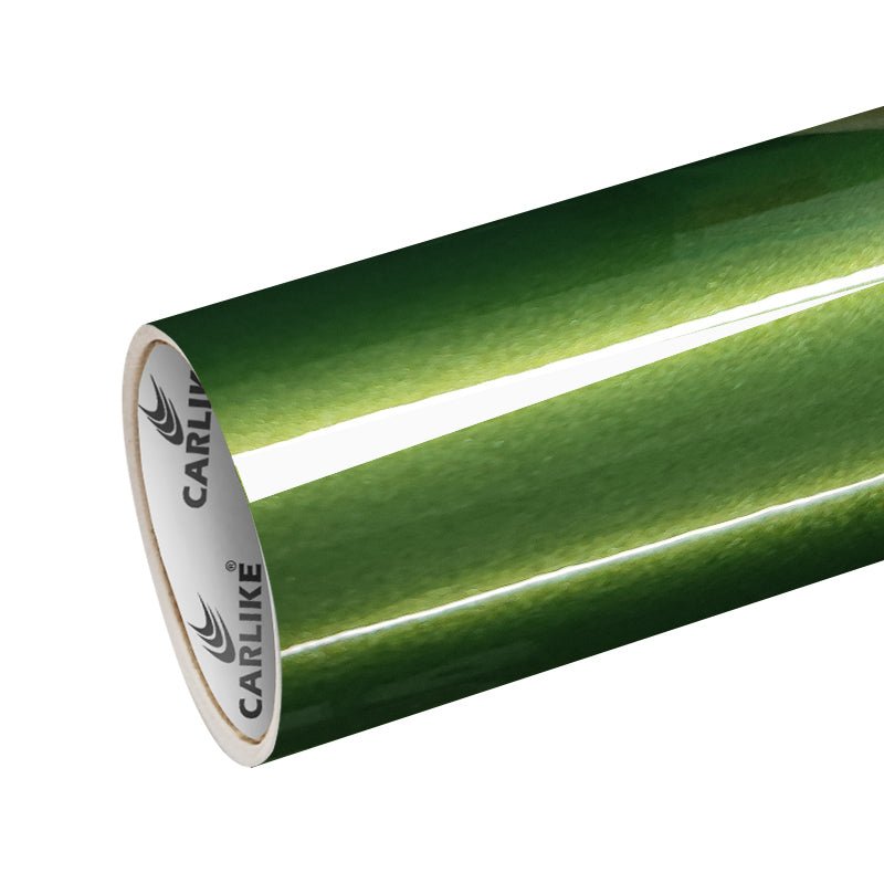 CARLIKE CL-EG-31 Electro Metallic Gloss Mamba Green Vinyl - CARLIKE WRAP