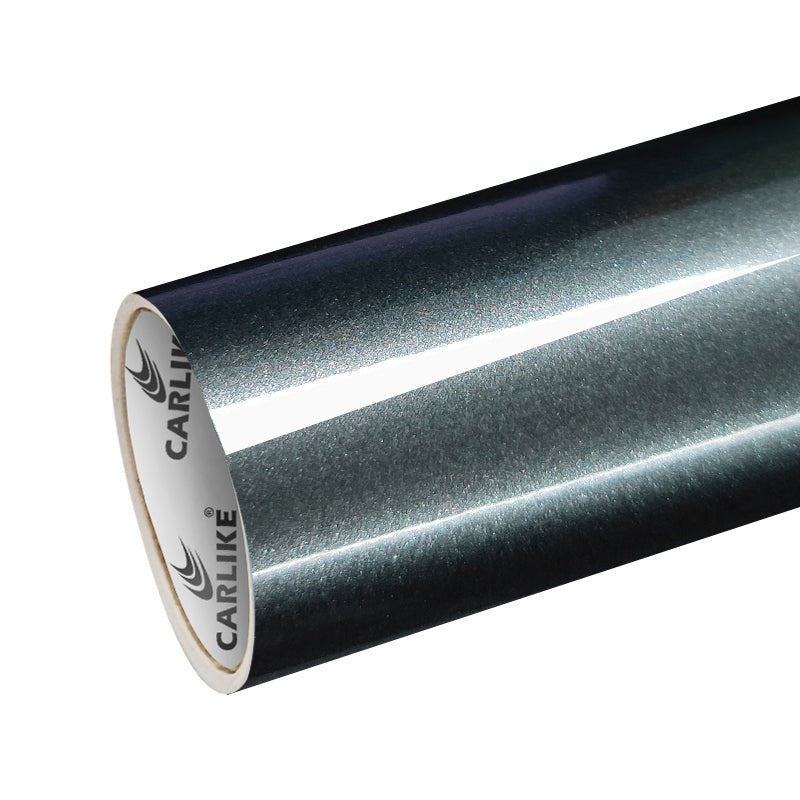 CARLIKE CL-EG-34 Electro Metallic Gloss Coal Grey Vinyl - CARLIKE WRAP