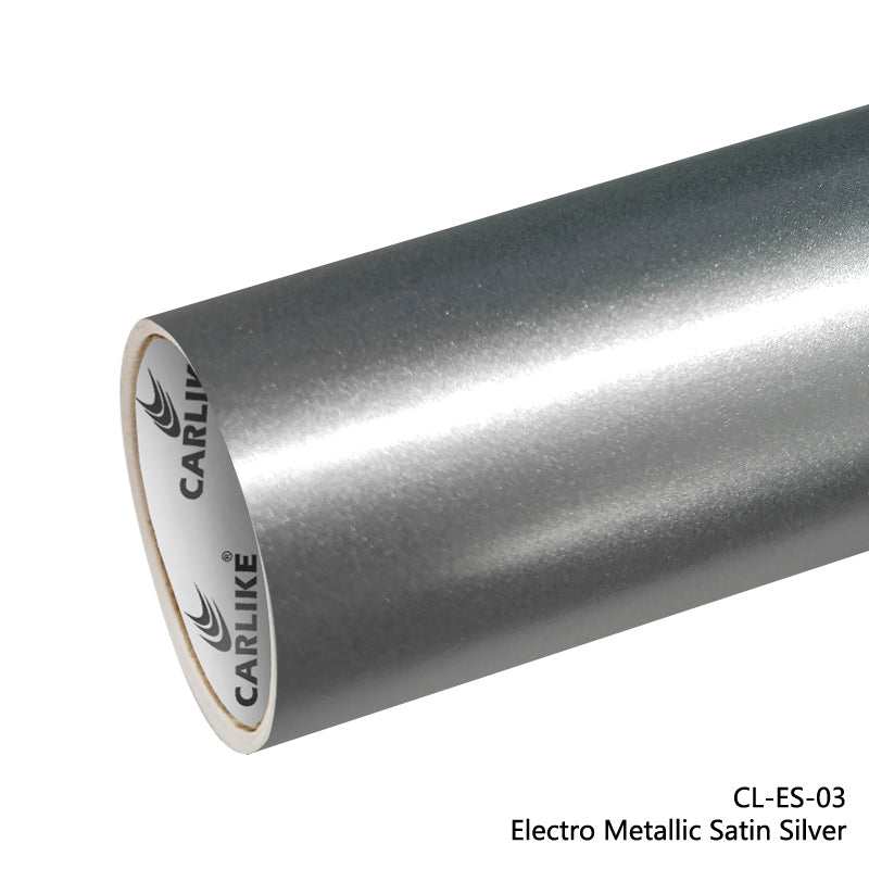 CARLIKE CL-EM-03 Matte Electro Metallic Silver Vinyl - CARLIKE WRAP