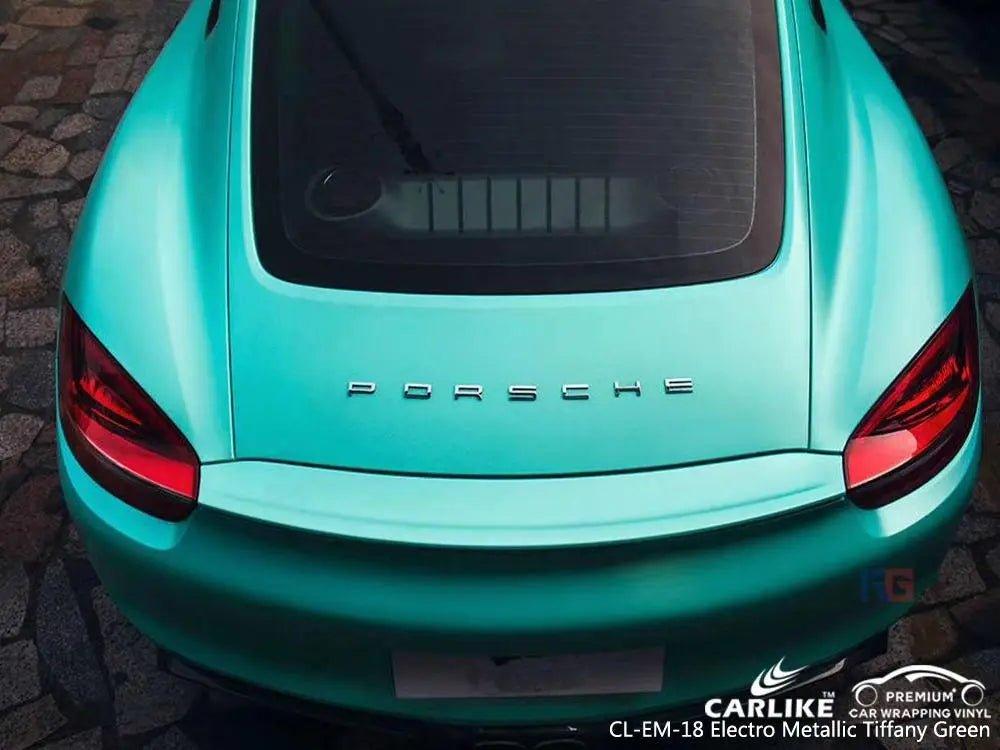 CARLIKE CL-EM-18 Matte Electro Metallic Tiffany Green Vinyl - CARLIKE WRAP