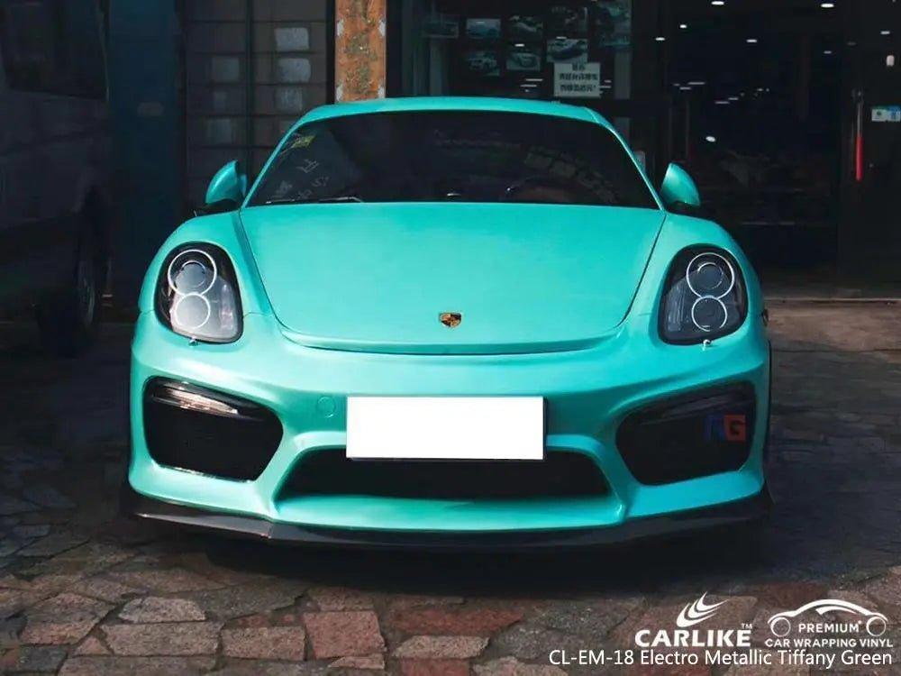 CARLIKE CL-EM-18 Matte Electro Metallic Tiffany Green Vinyl - CARLIKE WRAP