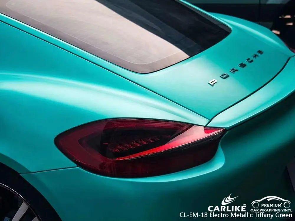 CARLIKE CL-EM-18 Matte Electro Metallic Tiffany Green Vinyl - CARLIKE WRAP