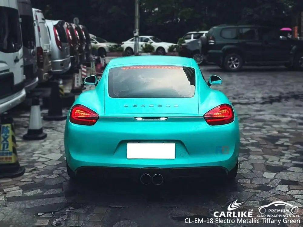 CARLIKE CL-EM-18 Matte Electro Metallic Tiffany Green Vinyl - CARLIKE WRAP