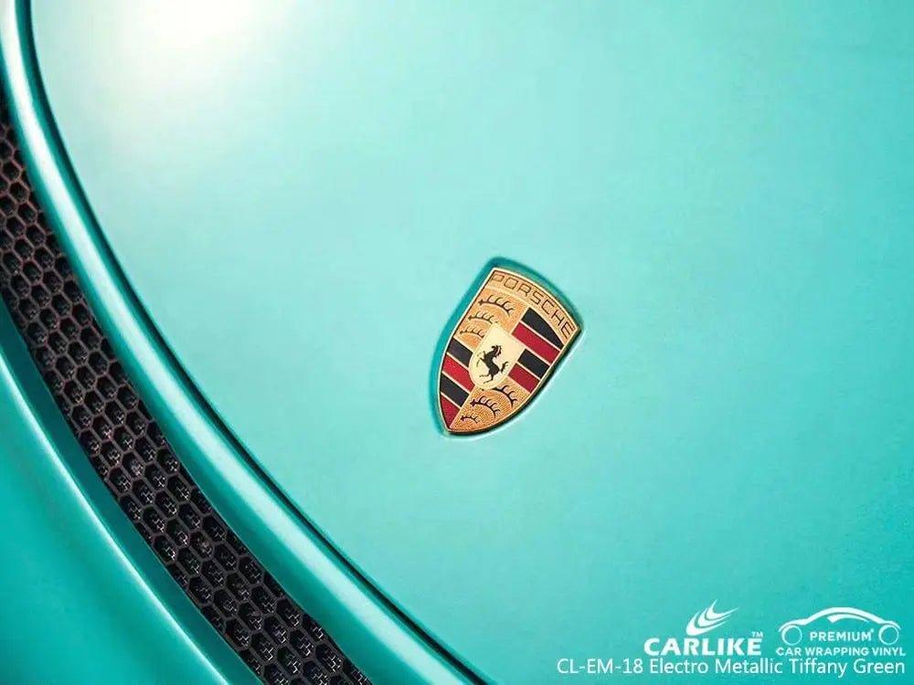 CARLIKE CL-EM-18 Matte Electro Metallic Tiffany Green Vinyl - CARLIKE WRAP