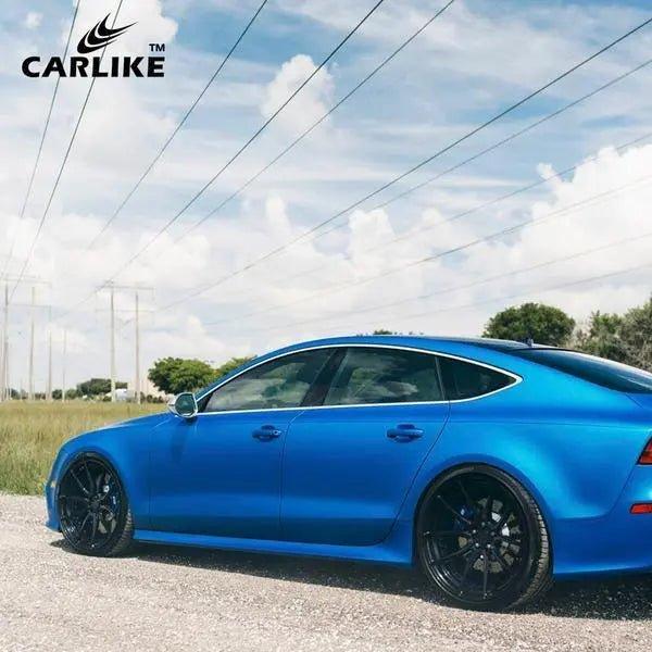 CARLIKE CL-EM-27 Matte Electro Metallic Deep Sky Blue Vinyl - CARLIKE WRAP
