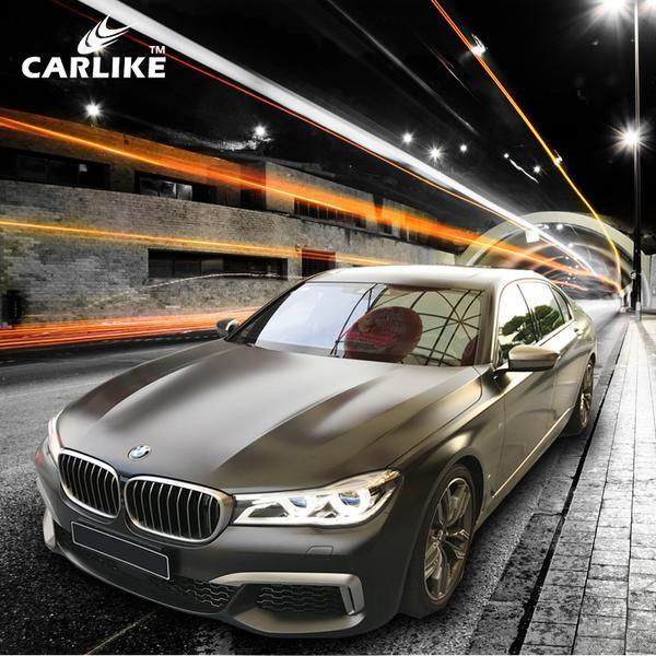 CARLIKE CL-EM-40 Matte Electro Metallic Midnight Purple Vinyl - CARLIKE WRAP