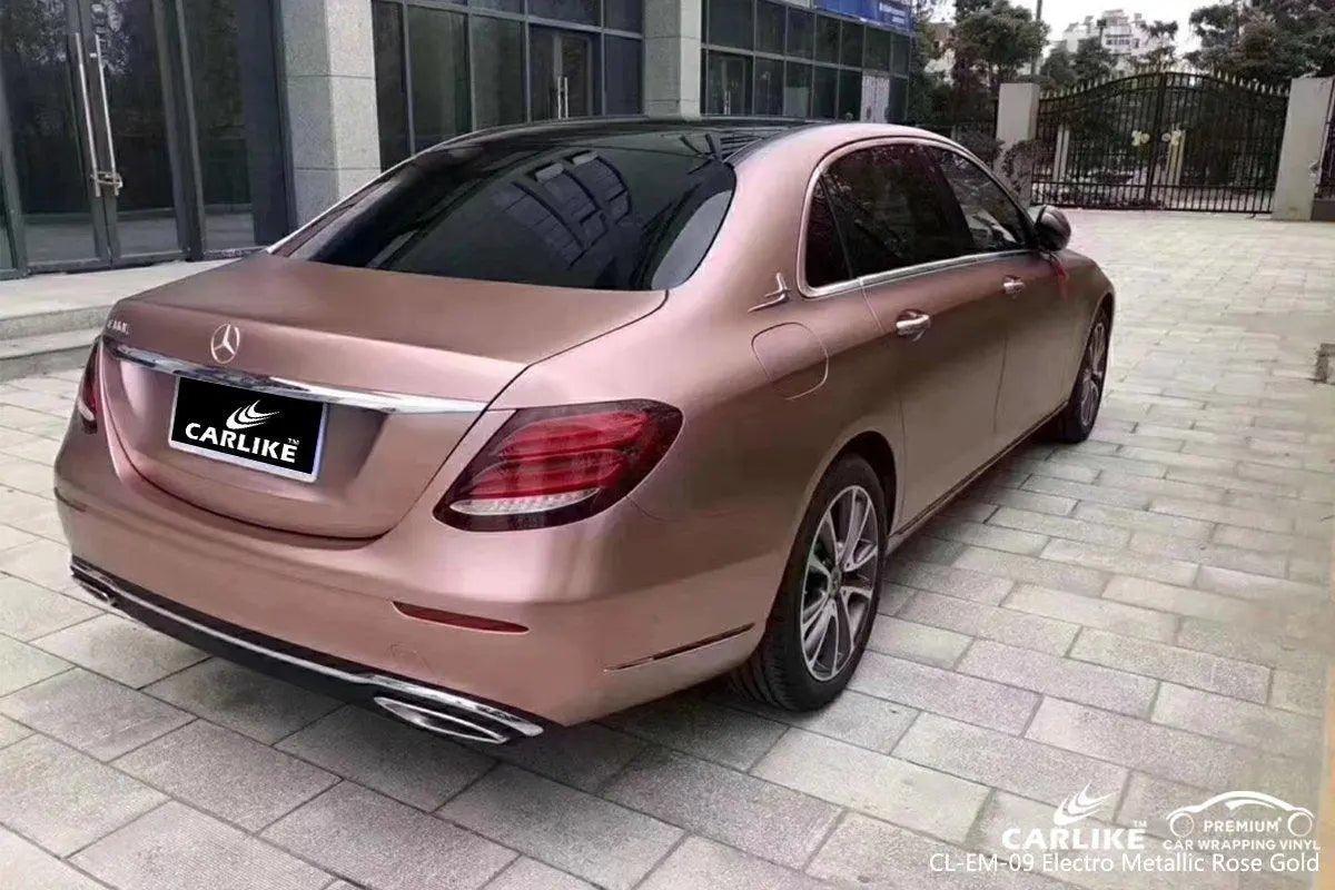 CARLIKE CL-ES-10 Electro Metallic Satin Rose Gold Vinyl - CARLIKE WRAP