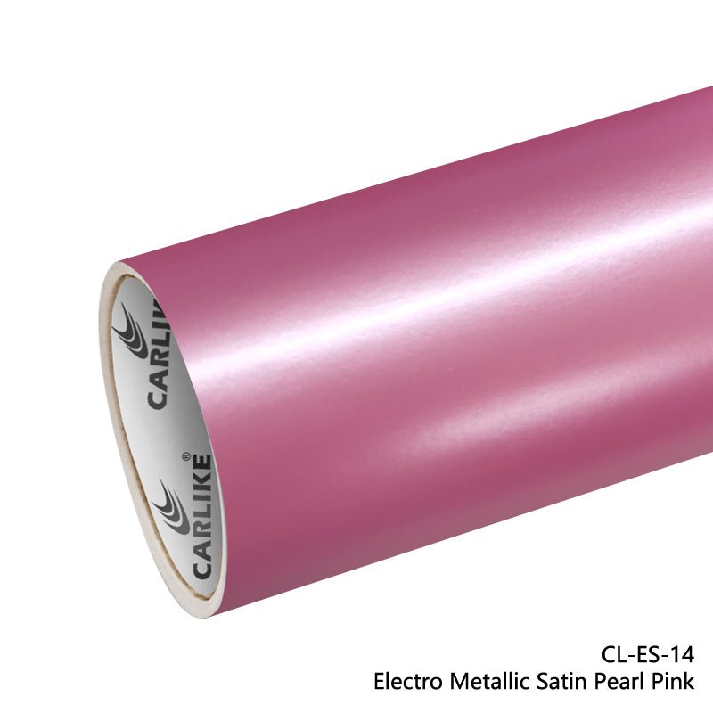 CARLIKE CL-ES-14 Electro Metallic Satin Pearl Pink Vinyl - CARLIKE WRAP