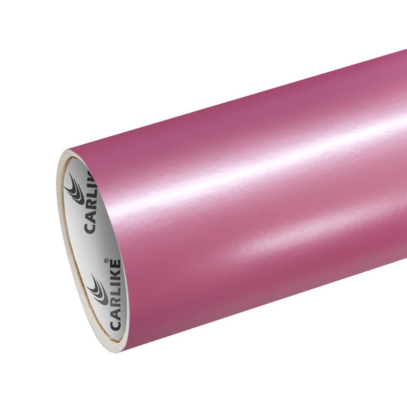 Electro Metallic Satin Pearl Pink Vinyl Wrap Auto Wrapping
