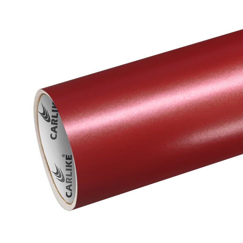 CARLIKE CL-ES-17 Matte Electro Metallic Red Vinyl - CARLIKE WRAP