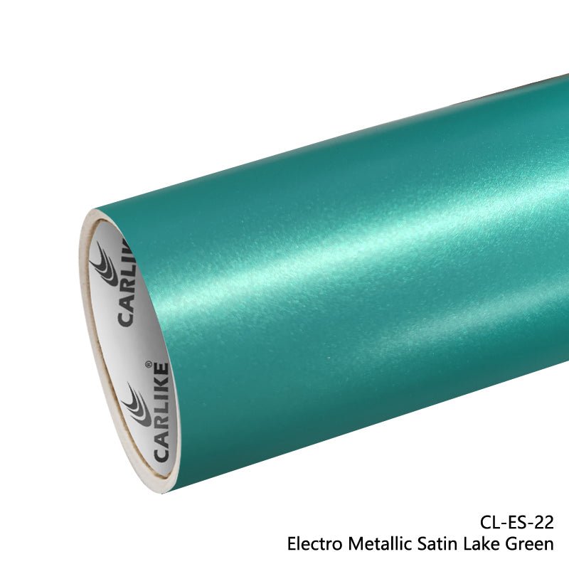 CARLIKE CL-ES-22 Electro Metallic Satin Lake Green Vinyl - CARLIKE WRAP