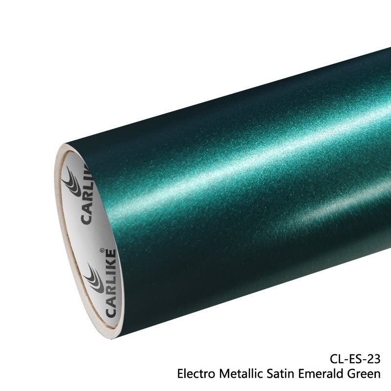 CARLIKE CL-ES-23 Electro Metallic Satin Emerald Green Vinyl - CARLIKE WRAP