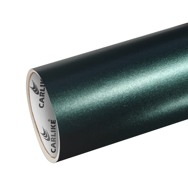 CARLIKE CL-ES-24 Electro Metallic Satin Dark Green Vinyl - CARLIKE WRAP