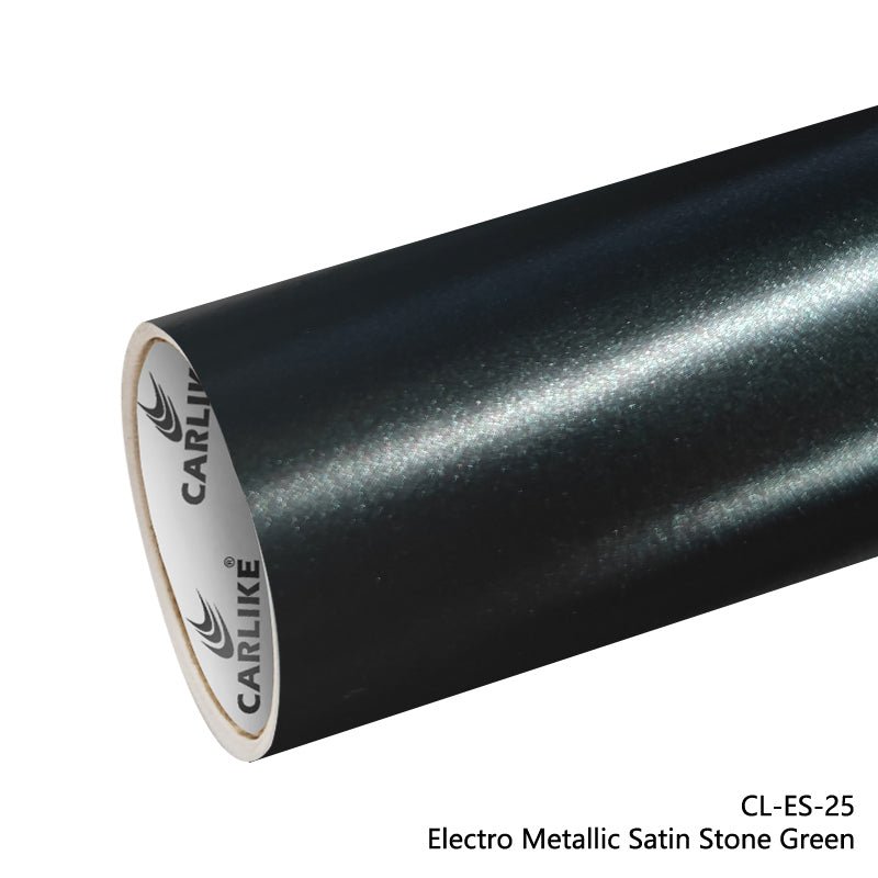 CARLIKE CL-ES-25 Electro Metallic Satin Stone Green Vinyl - CARLIKE WRAP