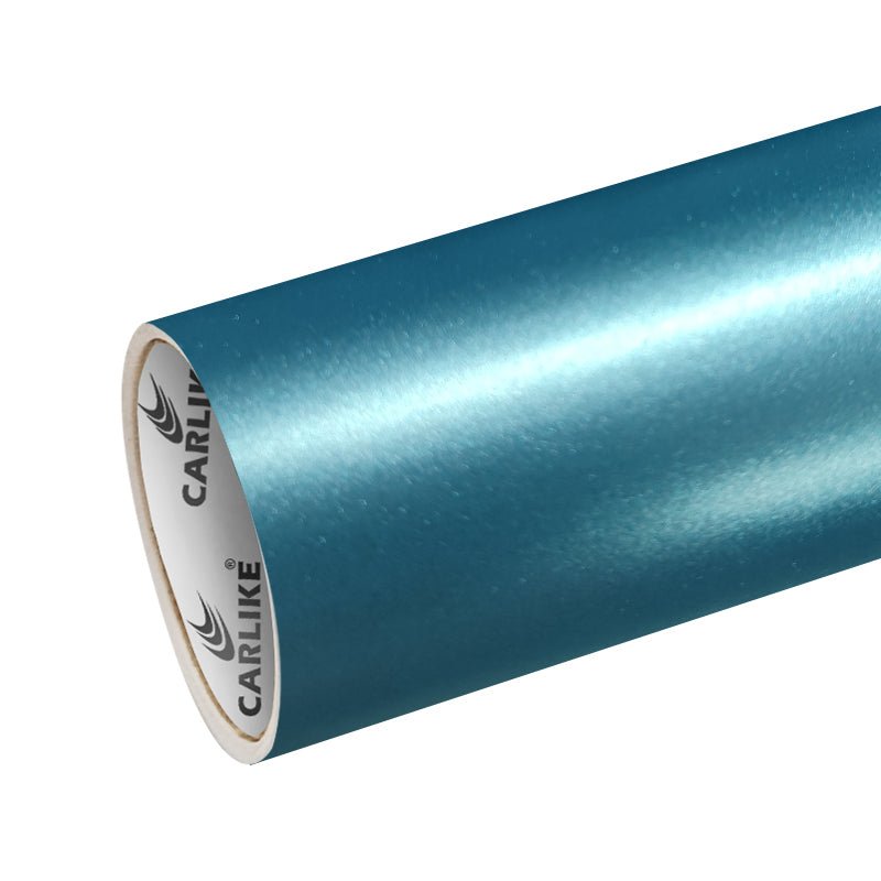 CARLIKE CL-ES-27 Electro Metallic Satin Lake Blue Vinyl - CARLIKE WRAP