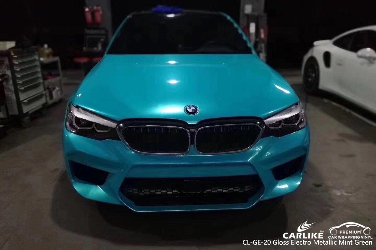 CARLIKE CL-GE-20 Gloss Electro Metallic Mint Green Vinyl - CARLIKE WRAP