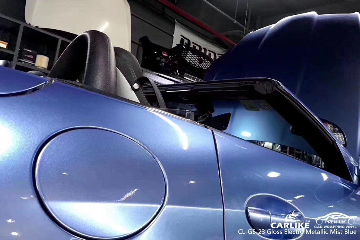 CARLIKE CL-GE-23 Gloss Electro Metallic Mist Blue Vinyl - CARLIKE WRAP